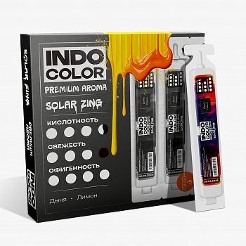 Ароматизатор IndoColor "Solar Zing / Дыня, лимон" 13мл